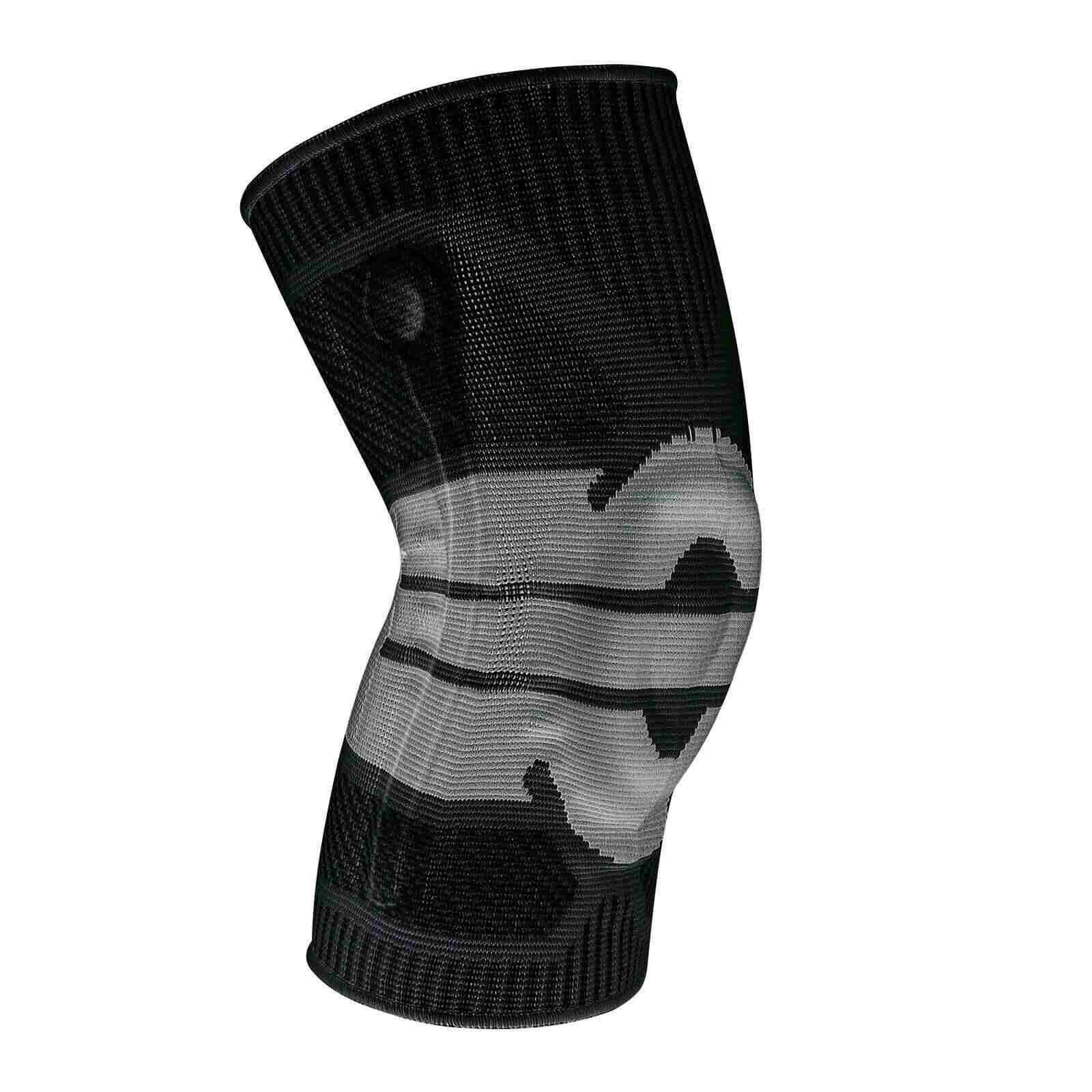 Black of Knee Brace w/ Patella Gel Pads Side Stabilizers, 2 Pcs