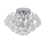LED Crystal Ceiling Light white
