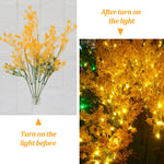LED Solar Flower Light, 2 Pcs - BCBMALL