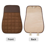 coffee cushion Leather Linen Car Seat Cover