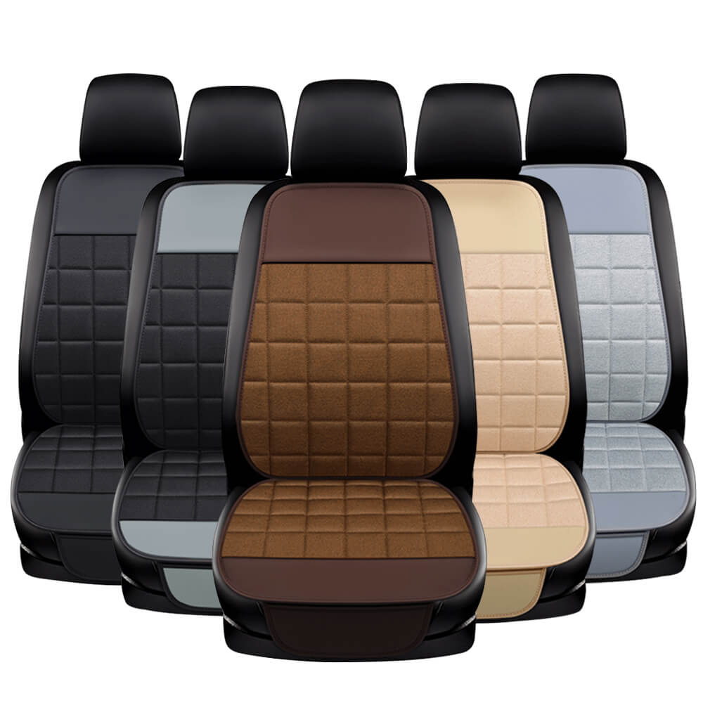 Leather Linen Car Seat Cover - BCBMALL