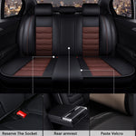 display of Luxury Leather Car Seat Covers