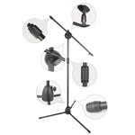 Details of Microphone Tripod Stand