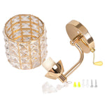 gold Modern Luxury Crystal Wall Light