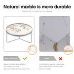 durable Modern Marble Coffee Table