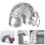 4/6/8"Non-Insulated Aluminum Air Ventilation Ducting Vent Hose