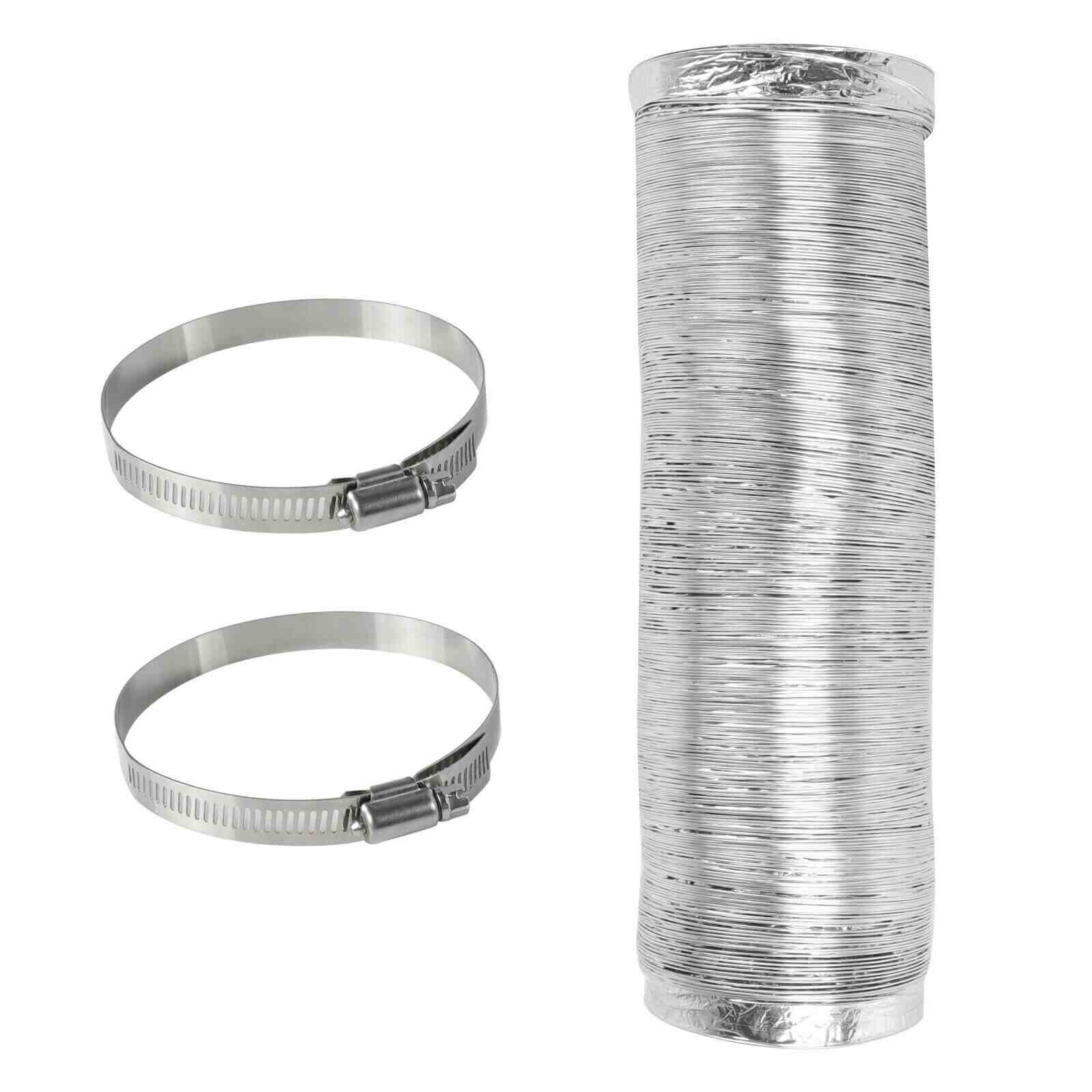 Package of 4/6/8"Non-Insulated Aluminum Air Ventilation Ducting Vent Hose