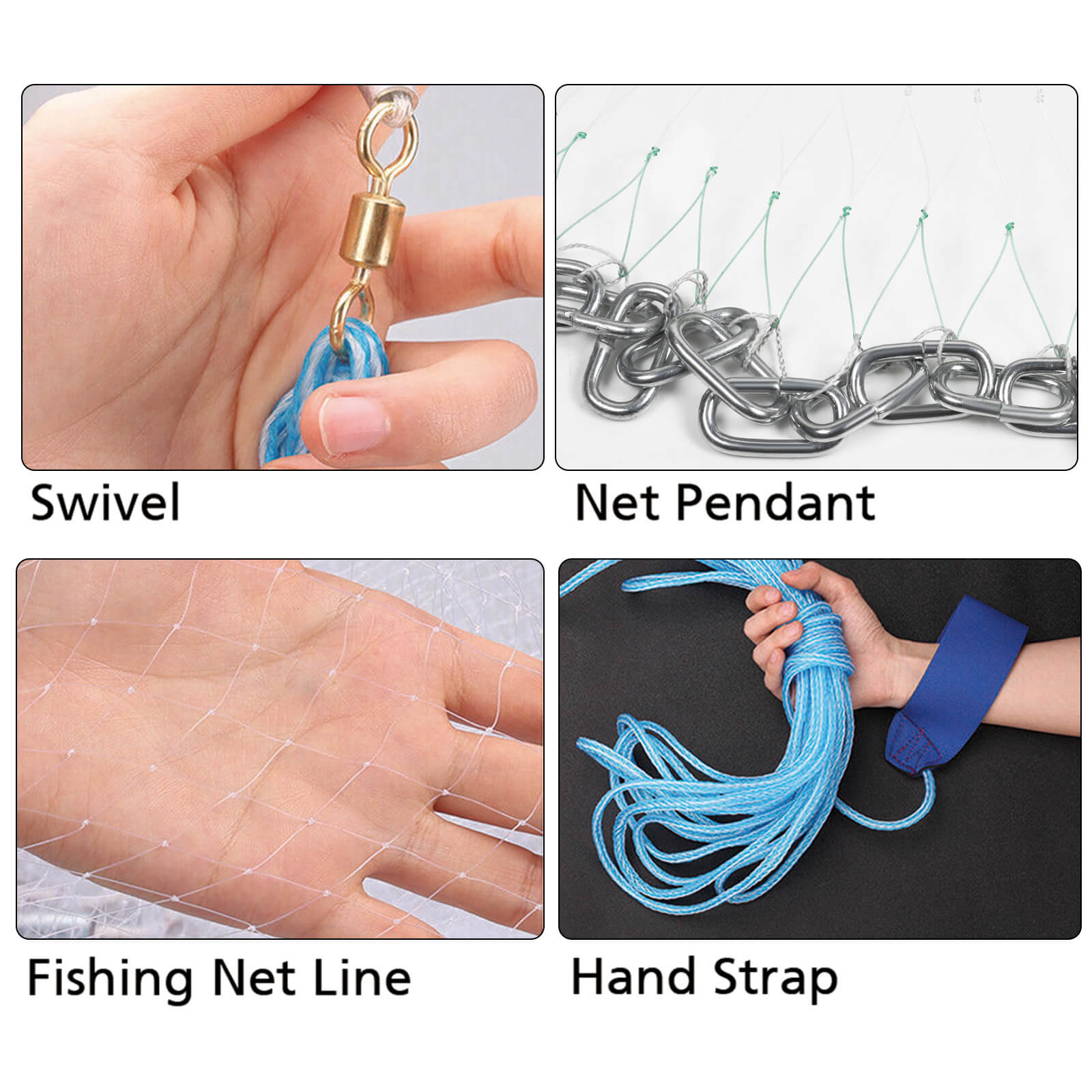 Nylon Line Fishing Net - BCBMALL