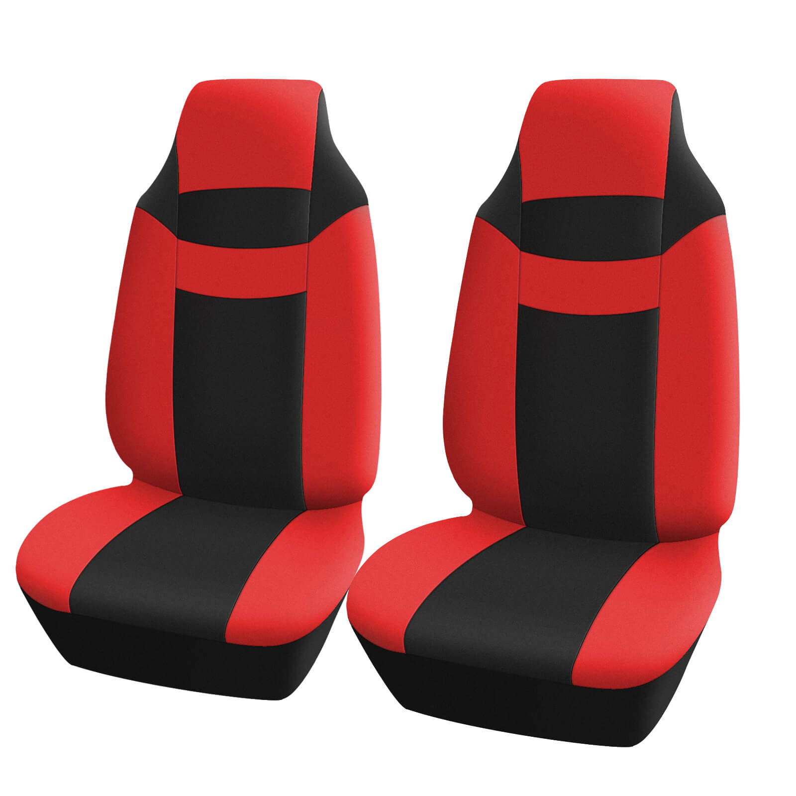 red 2 front OTOEZ Auto Car Seat Covers