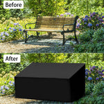 Outdoor Bench Cover display