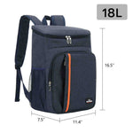 Size of Oxford Cooler Backpack for Lunch Picnic