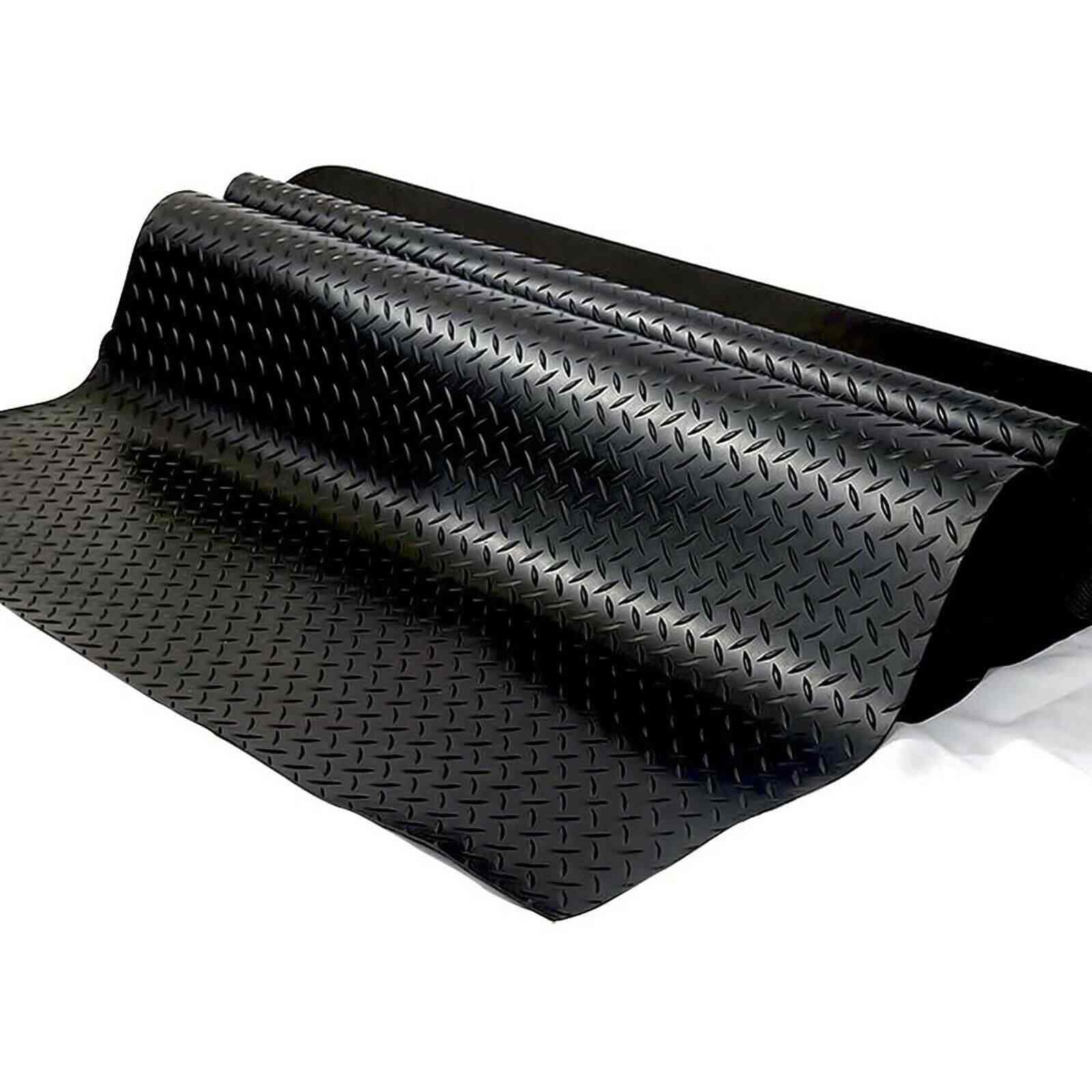 Showing of PVC Non-Slip Garage Floor Mat Roll