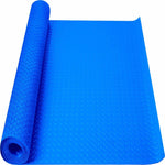 Blue PVC Non-Slip Garage Floor Mat Roll