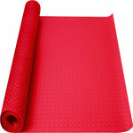 Red PVC Non-Slip Garage Floor Mat Roll