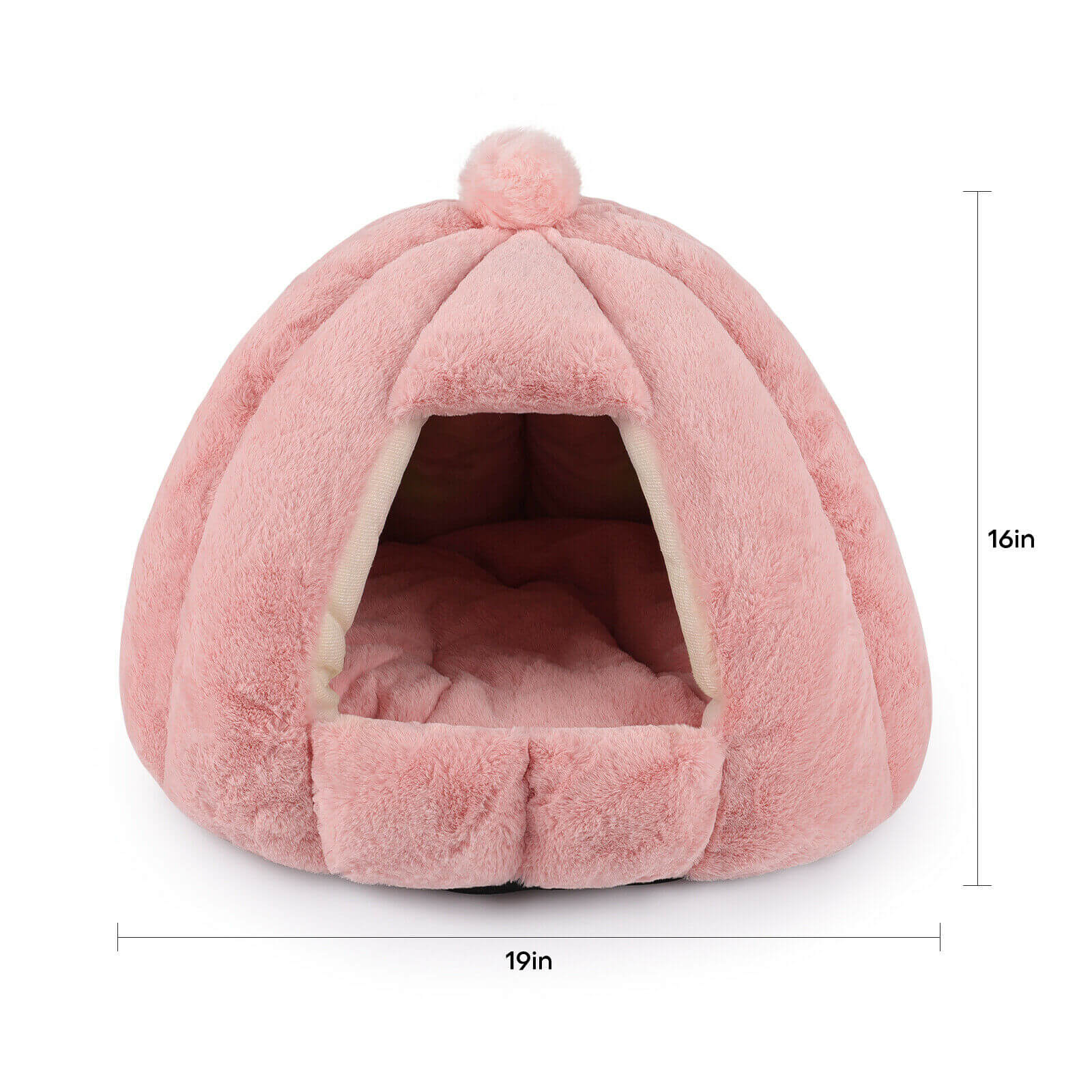 Pet Mat Sleeping Cave pink size