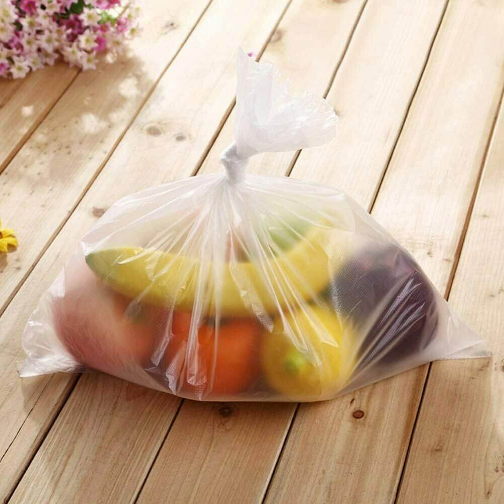 Usage of Plastic Bread Grocery Clear Produce Bag on Roll, 1600pc