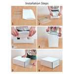 Installation Steps of Plastic Shoe Boxes Organize