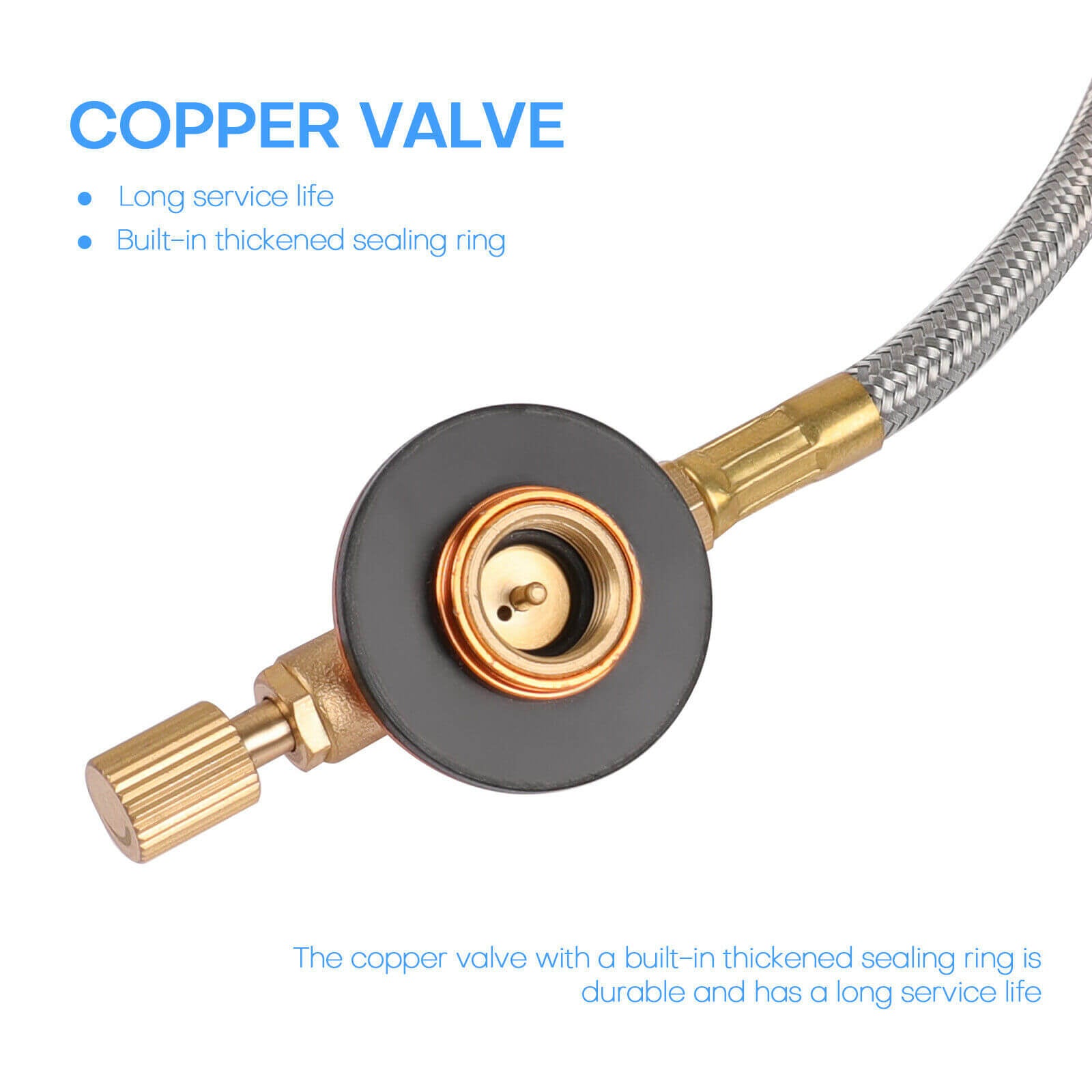 copper valve Portable Camping Gas Stove Set