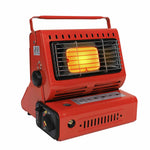 Red Portable 2 in 1 GAS Butane Heater Camping Stove