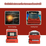 Design of Portable 2 in 1 GAS Butane Heater Camping Stove