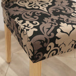 Showing of Printed Stretch Dining Chair Slipcovers, 1/4/6Pcs