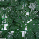 Detail of Durable Privacy Artificial Fence Screen Faux Ivy Leaf
