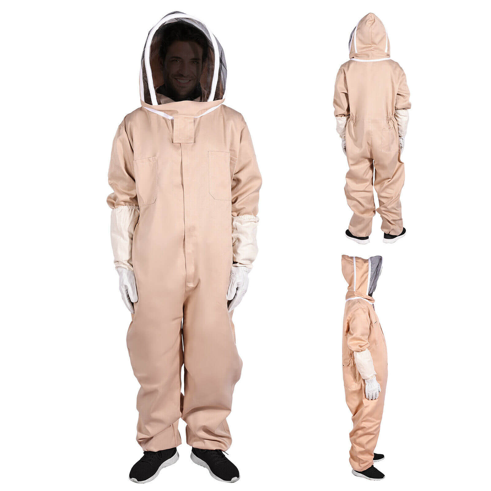 display of Professional Full Body Beekeeping Protection Suit