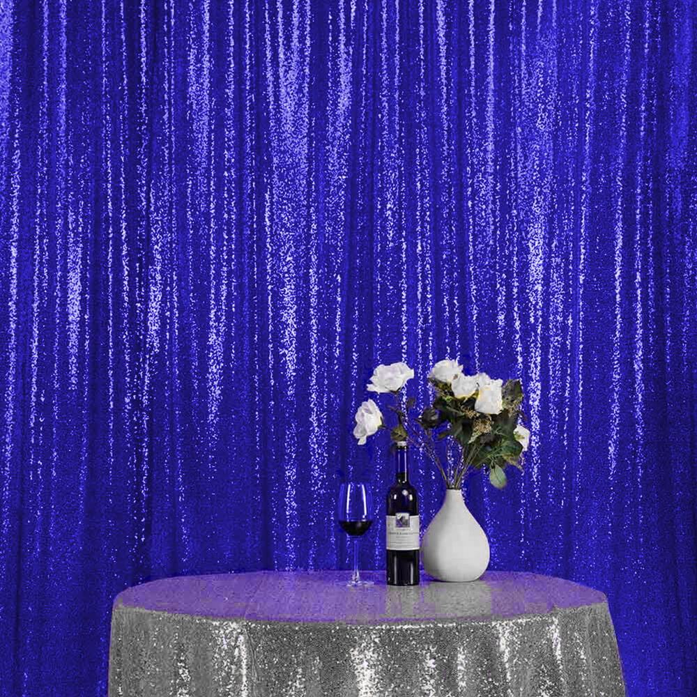 Shinny Backdrop Curtain Party Background Decor, 2x7ft / 2x8ft - BCBMALL