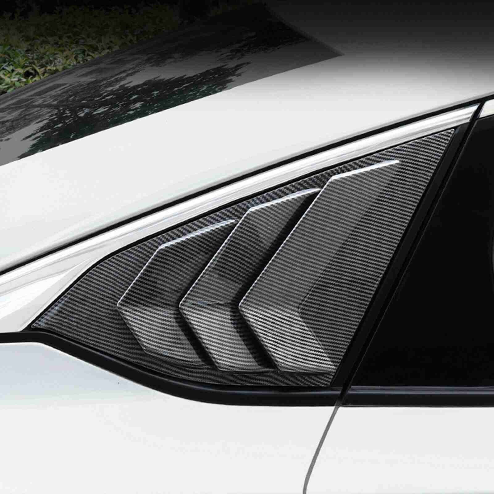 Showing of Side Vent Rear Window Louver for 2018+ Honda Accord