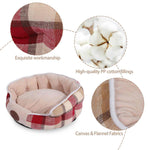 Material of Washable Soft Plush Pet Dog Cat Bed