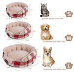 Size of Washable Soft Plush Pet Dog Cat Bed