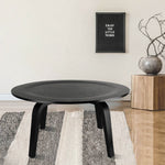 Solid Wood Round Coffee Table display