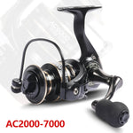 5.2:1 Gear Ratio Spinning Fishing Reel