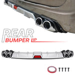 Universal Car Rear Bumper Lip Diffuser Splitter - BCBMALL