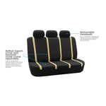 display of Cloth Seat Covers for Cars, 9Pcs