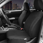 black front Universal Cloth Car Seat Covers