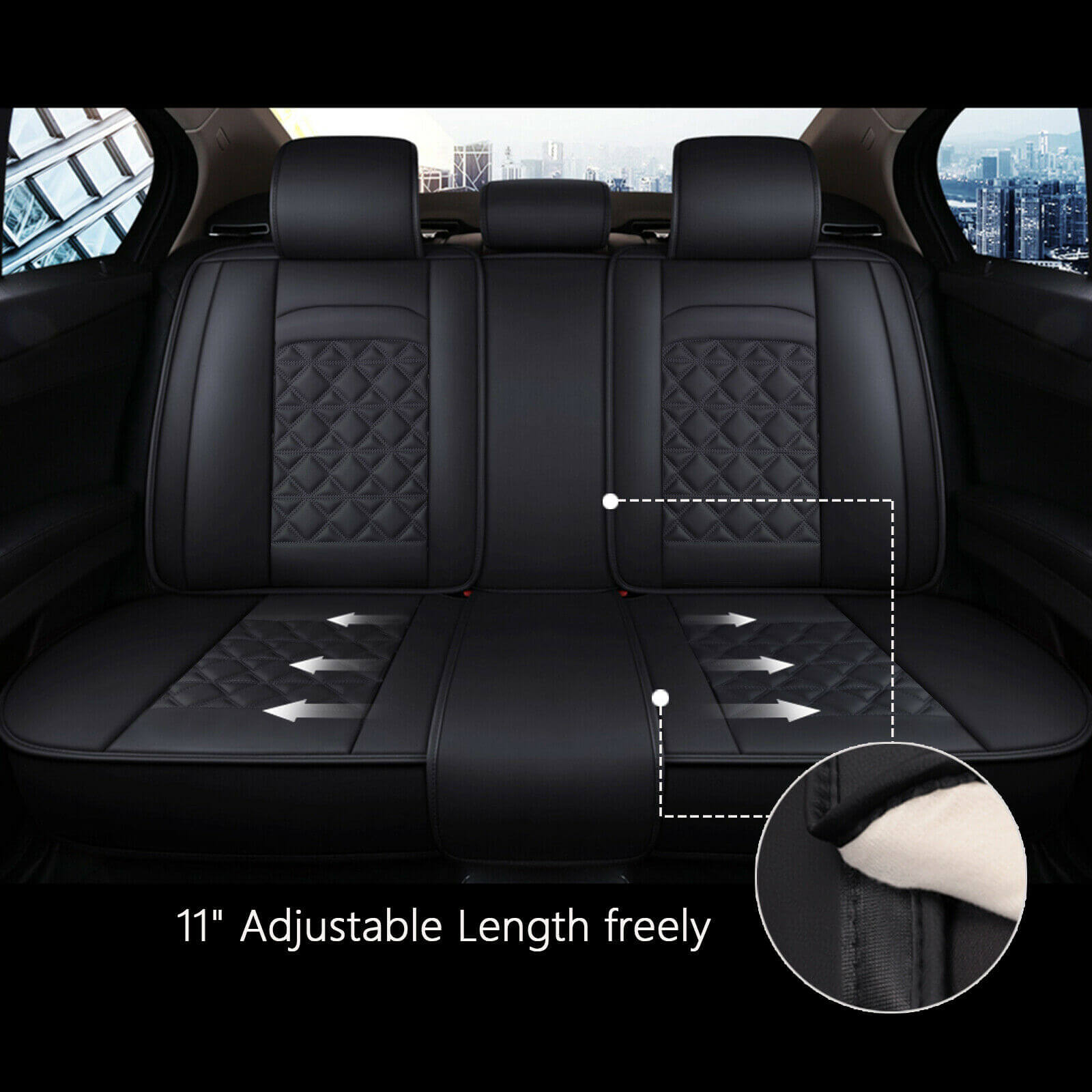 Design of Universal Full Surrounded Leather Car Seat Covers
