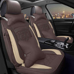Coffee Display of Universal Full Surrounded Leather Car Seat Covers