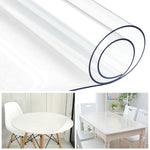 Waterproof PVC Clear Tablecloth Table Cover