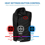 Design of Winter Heated Vest Electric USB Jacket