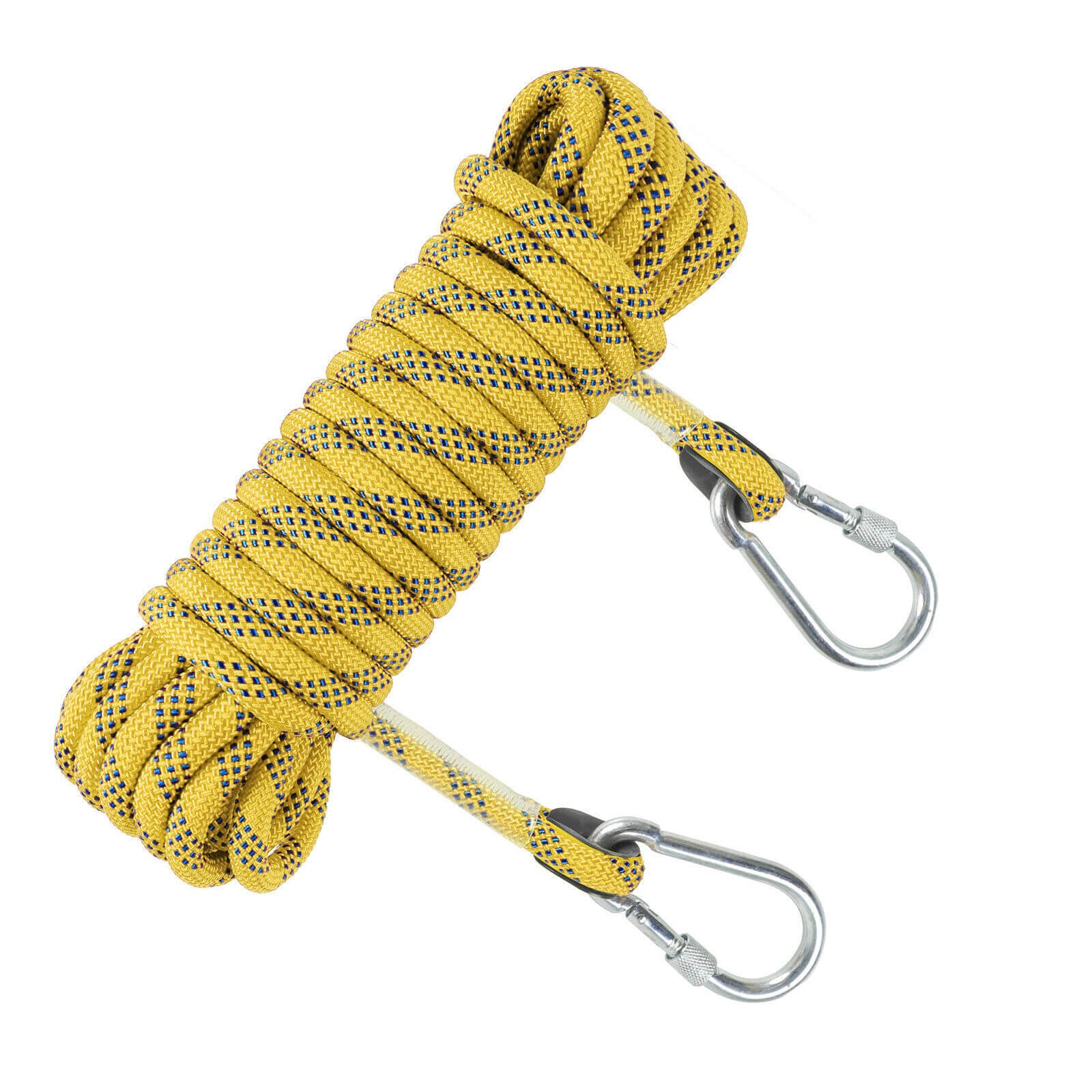 10mm Climbing Rope Outdoor Static Rock Climbing Rope, Escape Rope, Ice  Climbing Equipment, Fire Safety Rescue Rope 10M(32ft) 20M(64ft) 30M(96ft)