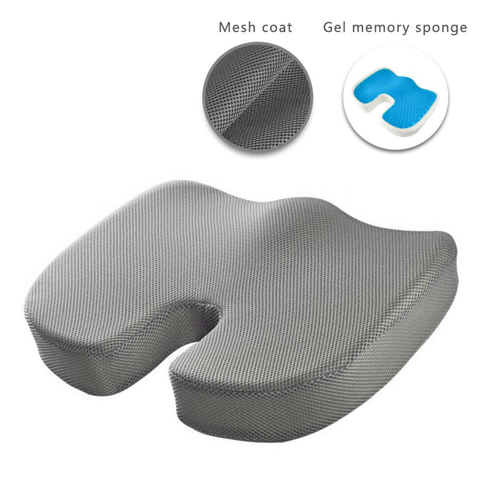 Seat Cushion Cool Gel Memory Foam Chair Pillow-7