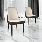Beige dining chair