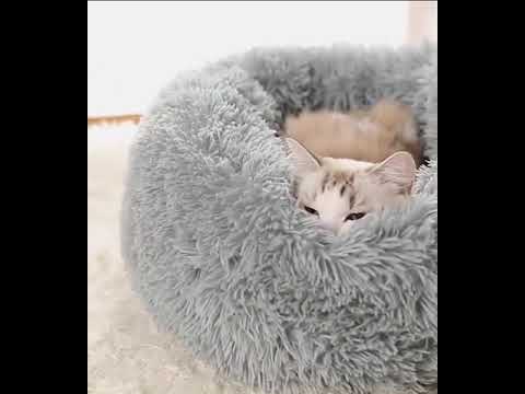 Plush Pet Bed, Round