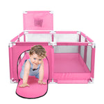 50"x50" Foldable Baby Kids Playpen Infant Play Yard Tent