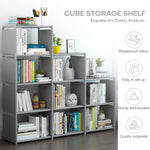 Cube Storage Shelf Rack Organizer Bookcase DIY Cabinet Home Office